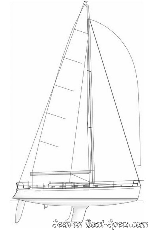 First 44.7 standard (Bénéteau) sailboat specifications and details on ...